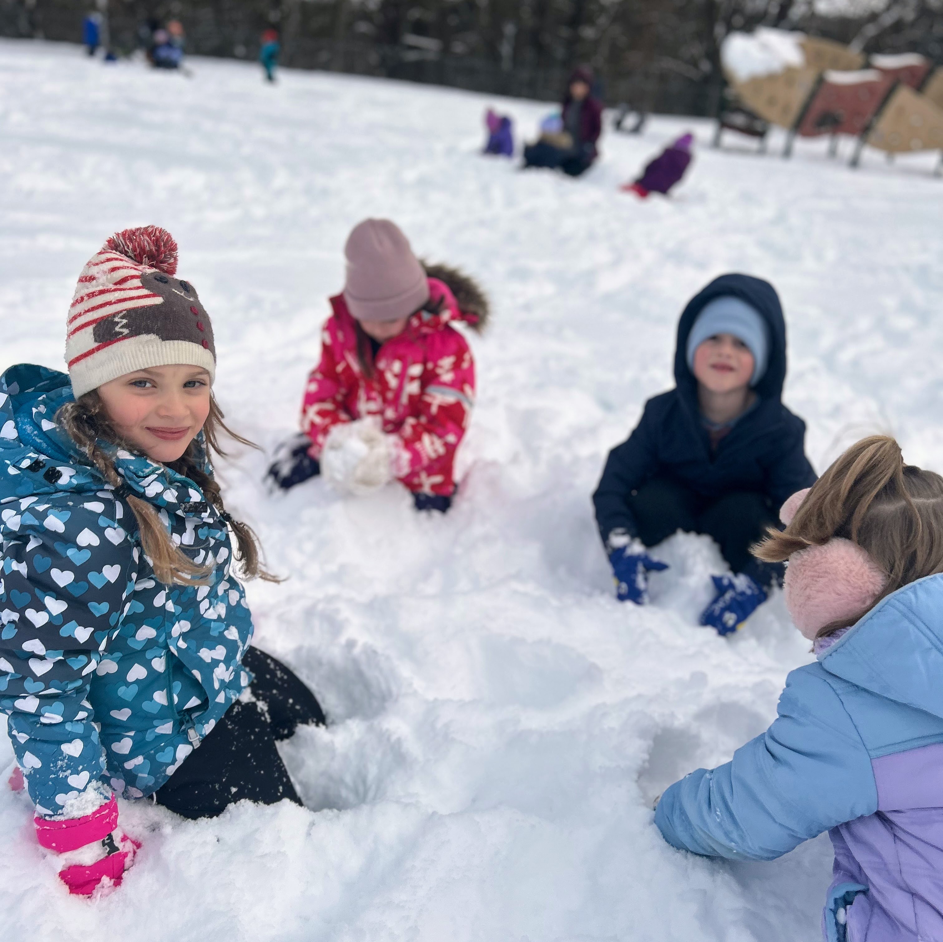 Snow much fun in 1st grade